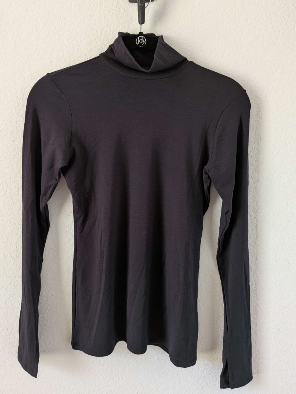 EUC -- Spanx Black Turtleneck Mock Neck Top